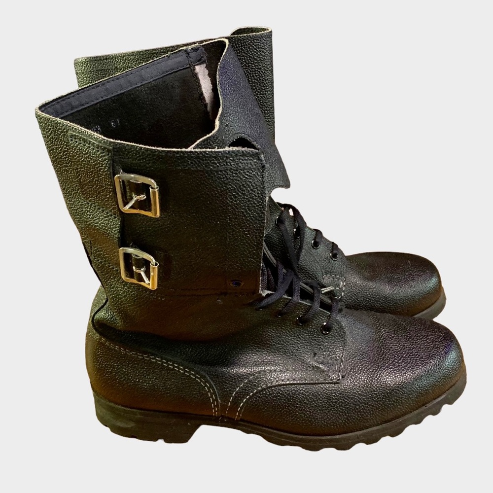 Men’s Brand New Euro style genuine leather Paratrooper Combat Boots 10.5